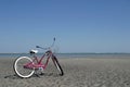Bike on Beach Royalty Free Stock Photo