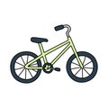 Bike. Bicycle sketch. Vehicle. Hand drawn doodle icon. Vector freehand illustration
