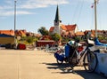Bike on Bornholm. Royalty Free Stock Photo