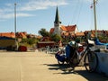 Bike on Bornholm. Royalty Free Stock Photo