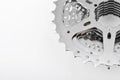 Bike cassette gears Royalty Free Stock Photo