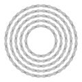 Bike chain circle Royalty Free Stock Photo