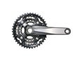 Bike crankset and chainring isolated Royalty Free Stock Photo
