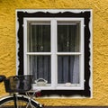 Bike at home in the Austrian city of Hallstatt