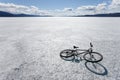 Bike on Ice Royalty Free Stock Photo