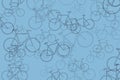 Bike icons background abstract Royalty Free Stock Photo