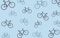 Bike icons background abstract Royalty Free Stock Photo