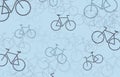 Bike icons background abstract Royalty Free Stock Photo