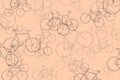 Bike icons background abstract Royalty Free Stock Photo