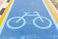 Bike lane signs