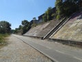 Bike lane to Rome in Italy.