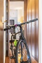 Bike location is stored inside the house
