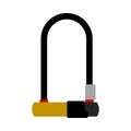 Bike Lock Icon Royalty Free Stock Photo