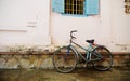 A bike at the old house in Hoian, Vietnam