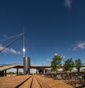 Bike parking at Byens bro The City Bridge, Denmark