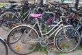 Bike parking in Offenburg, Germany