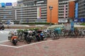 Bike parking, Tokyo Royalty Free Stock Photo