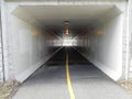 Bike Path Tunnel Royalty Free Stock Photo