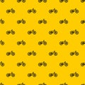 Bike pattern vector