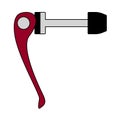 Bike Quick Release Icon Royalty Free Stock Photo