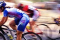 Bike racers Royalty Free Stock Photo