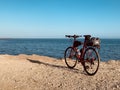 A bike ride on the beach of more mesa in Santa Barbara