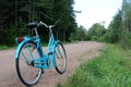 Bike on the road