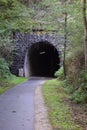 bike road lat the entracne of former railroad tunnel Hausen II, Mayen - Hausen