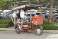 Bike selling food in Khon Kaen, Thailand