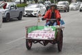 Bike selling food in Khon Kaen, Thailand