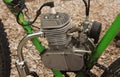 Bike 2_Stroke Motor Royalty Free Stock Photo