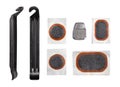 Bike tire repair kit Royalty Free Stock Photo