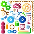 Bike tools icons