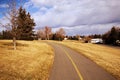 Bike trail in Calgary