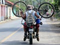 Bike transportation nicaraguan style