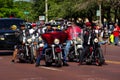 Bike Week Harleys Royalty Free Stock Photo
