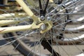 Bike wheel detail