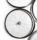 Bike wheels spinning