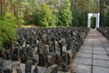 Bikernieki Memorial is a war memorial to Holocaust victims of World War II