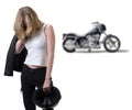 Biker blues Royalty Free Stock Photo