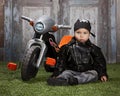 Biker Dude Royalty Free Stock Photo