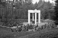 Bikernieki Memorial is a war memorial to Holocaust victims of World War II