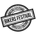 Bikers Festival rubber stamp