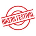 Bikers Festival rubber stamp