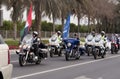 Bikers at Peace March Royalty Free Stock Photo