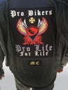 Bikers for Pro Life Royalty Free Stock Photo