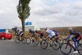 Escorting a group of bikers on a street race 