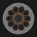 Bikes brake disc