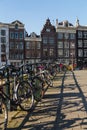 Bikes and Buildings in Amsterdam