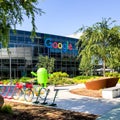 Bikes at Googleplex - Google Headquarters